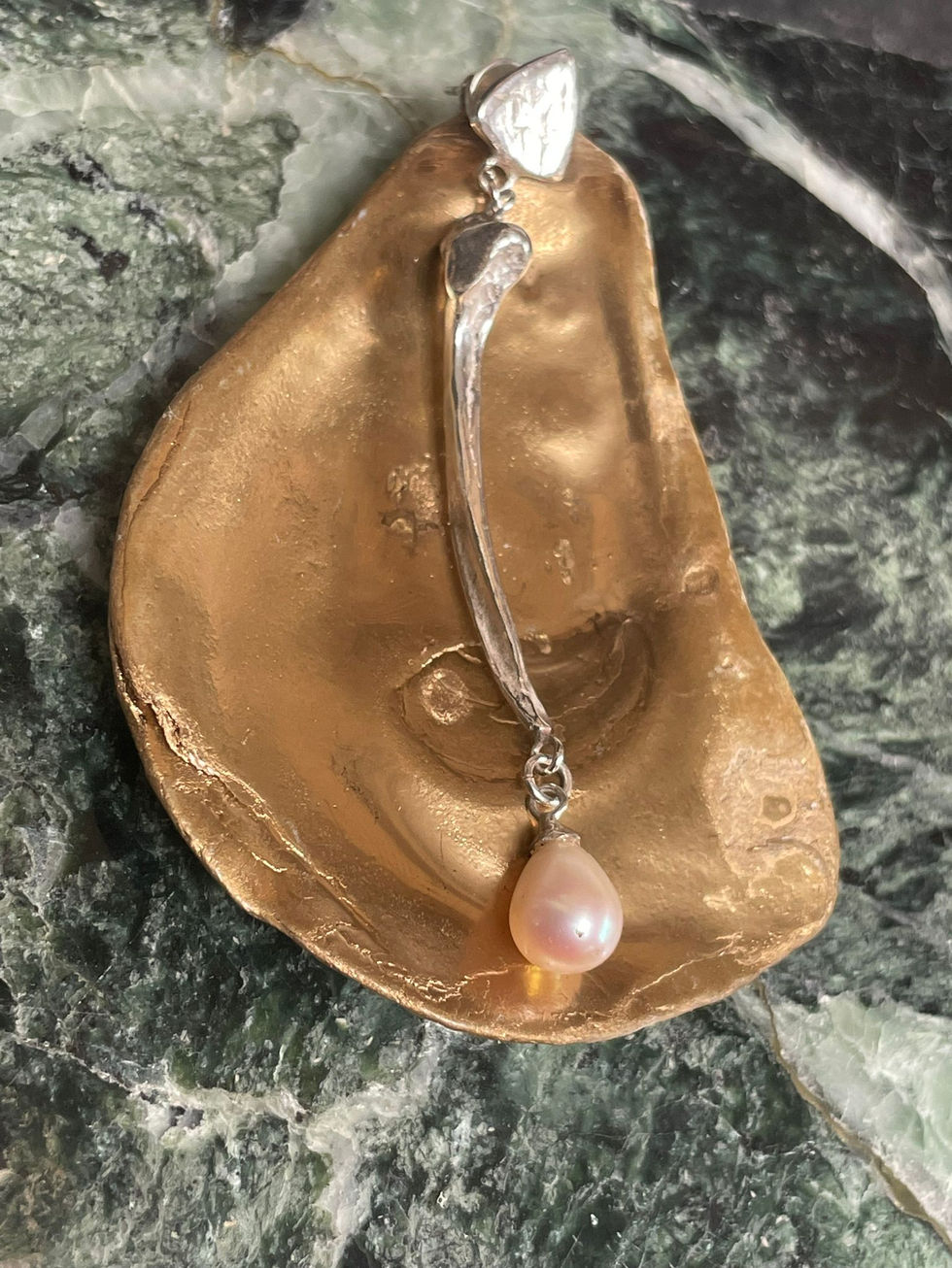 Athena's Rib Earring