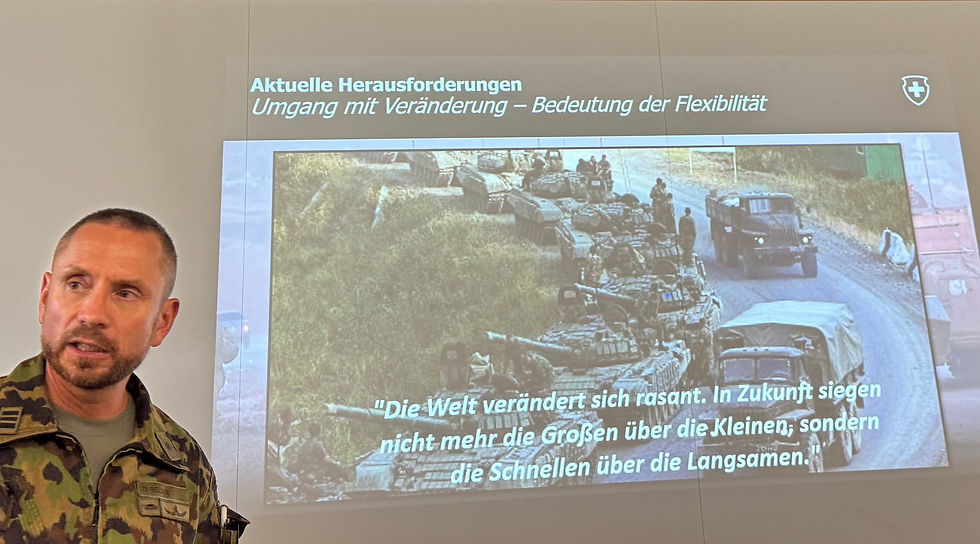 Dominik Belser, Kommandant, Militärische Führung