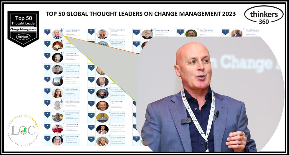 Peter F Gallagher, change management global thought leaders, global gurus leadership, leadership gurus, change management gurus, change management global influencer, change management experts, change management speakers, change management keynote speakers, change management leaders, change management leadership, change management authority,