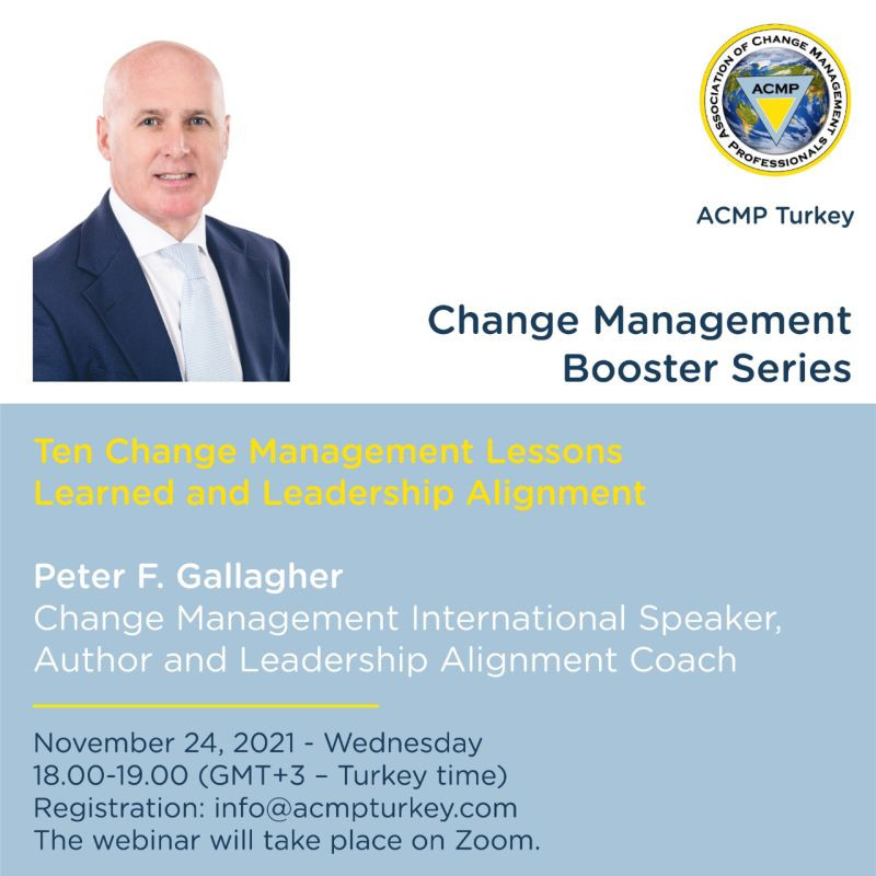 change management speakers, Change Management Lessons Learned Leaders SHOULD Know, Peter F Gallagher, change management speakers, change management keynote speakers, change management global thought leaders, change management experts, change management body of knowledge (CMBoK), change management handbook, leadership of change, change management leadership handbook, ACMP East Coast Australia,