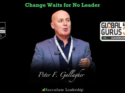 2026 Global Gurus Leadership ~ Peter F. Gallagher Moves Up to #4