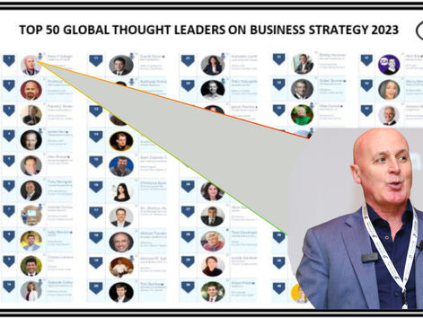 Top 50 Global Thought Leaders and Influencers on Business Strategy 2023 - Peter F Gallagher #1