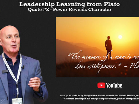 Peter F Change, leadership, Power Reveals Character, Leadership Learning from Plato, Plato, leadership expert, Friday change reflection quote, global gurus, global gurus leadership, Thinkers360, change management quotes, change gurus, change management gurus, change management leading authority, change management experts, change management global thought leaders, change management leadership,