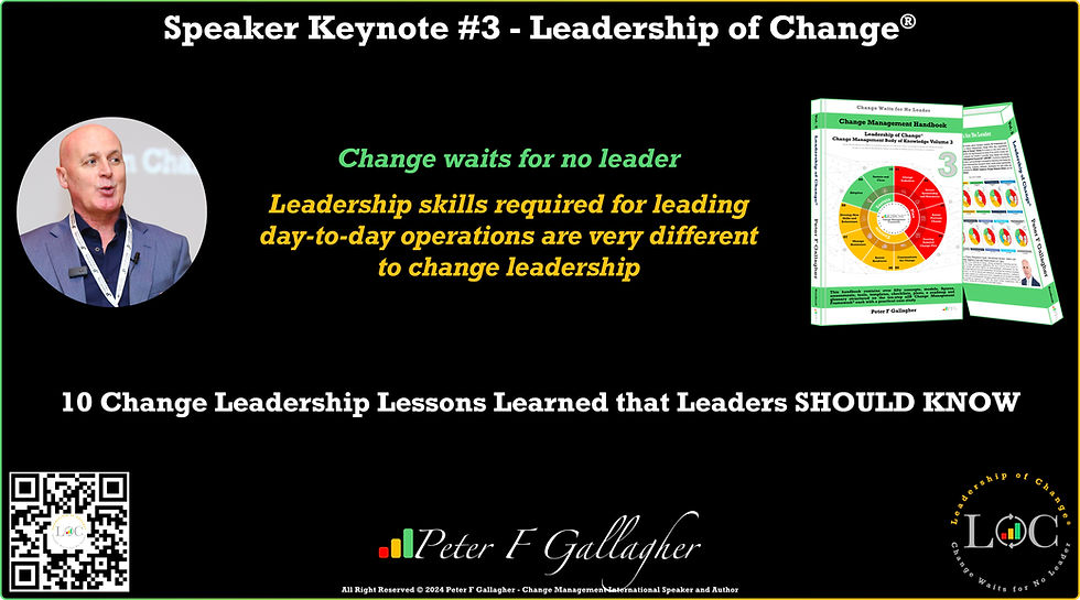 Peter F Gallagher, , change leadership keynote, famous change management speakers, change leadership speakers, best change management speakers, leadership gurus, change management gurus, change leadership gurus, global gurus leadership, 10 Change Management Lessons Learned, leadership global change management influencer, change leadership gurus, change management global thought leaders, change management expert, change management leadership, change management insanity, change management leadership handbook, leadership of change, change management body of knowledge, CMBoK, change leader, leadership,