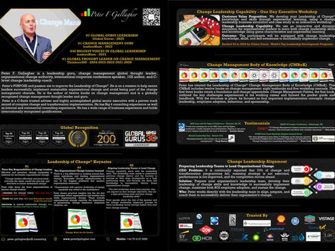 Peter F Gallagher's Speaker Bio with Keynotes - 2025 Update