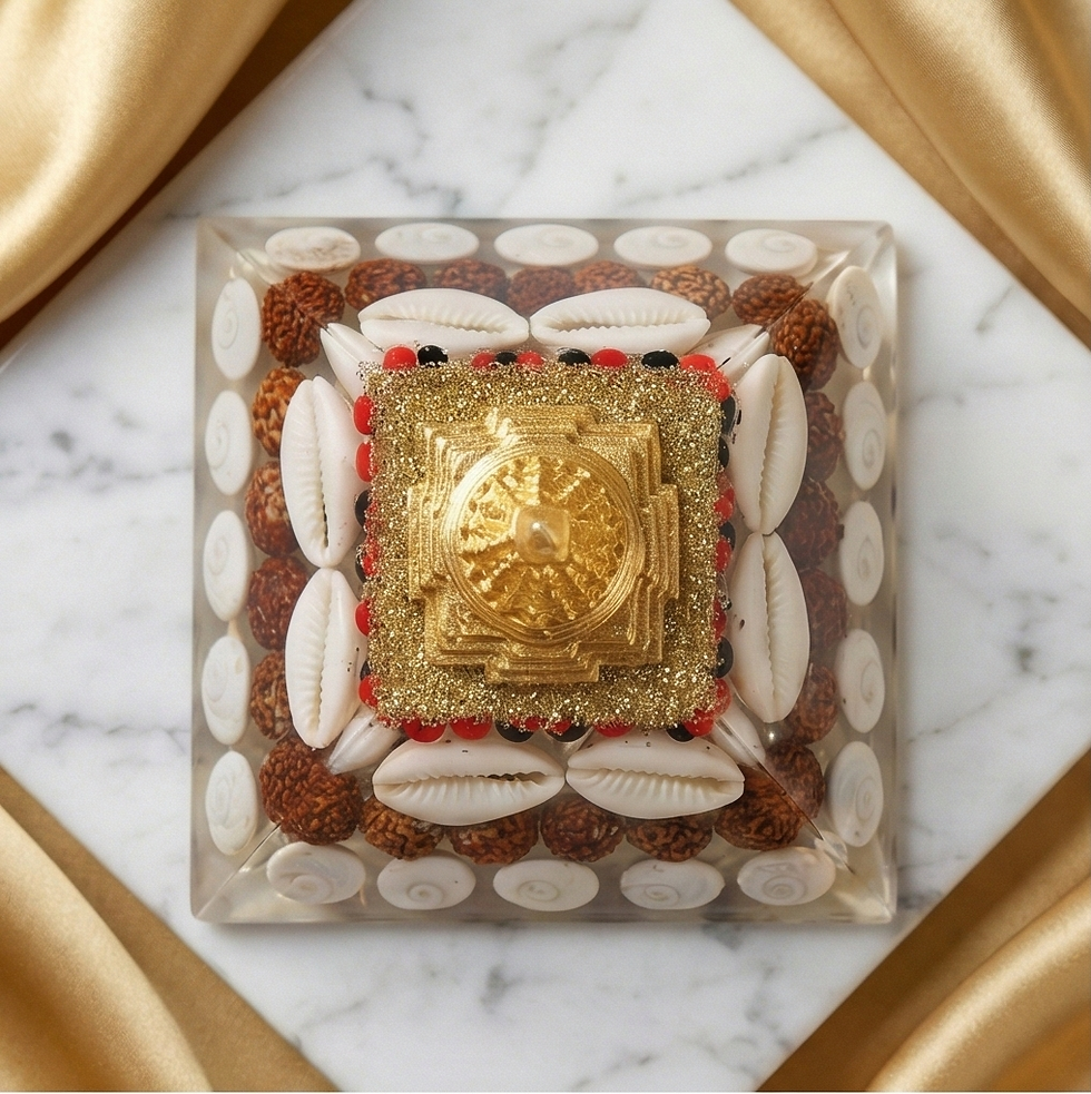 Thumbnail: The Shree Yantra Orgone Pyramid — The Abundance Architect