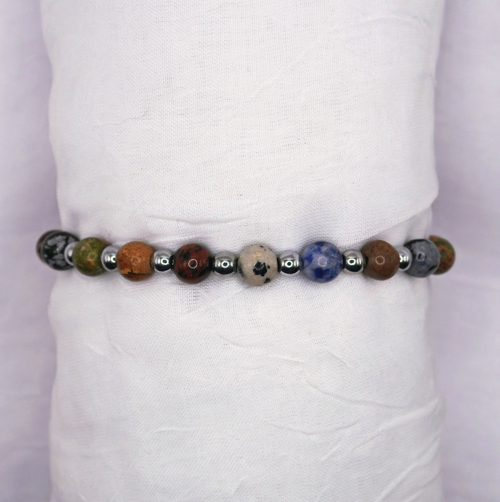 Earthy Stone Combo Round