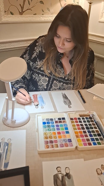 Live illustrator Hedsor House