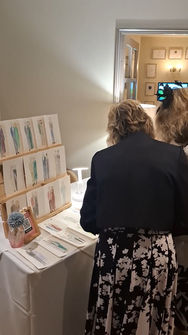 petersfield live wedding illustrator wedding favours