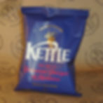 Kettle Crisps Sea Salt & Balsamic Vinegar.