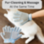 Double-Sided Pet Grooming & Cleaning Glove
