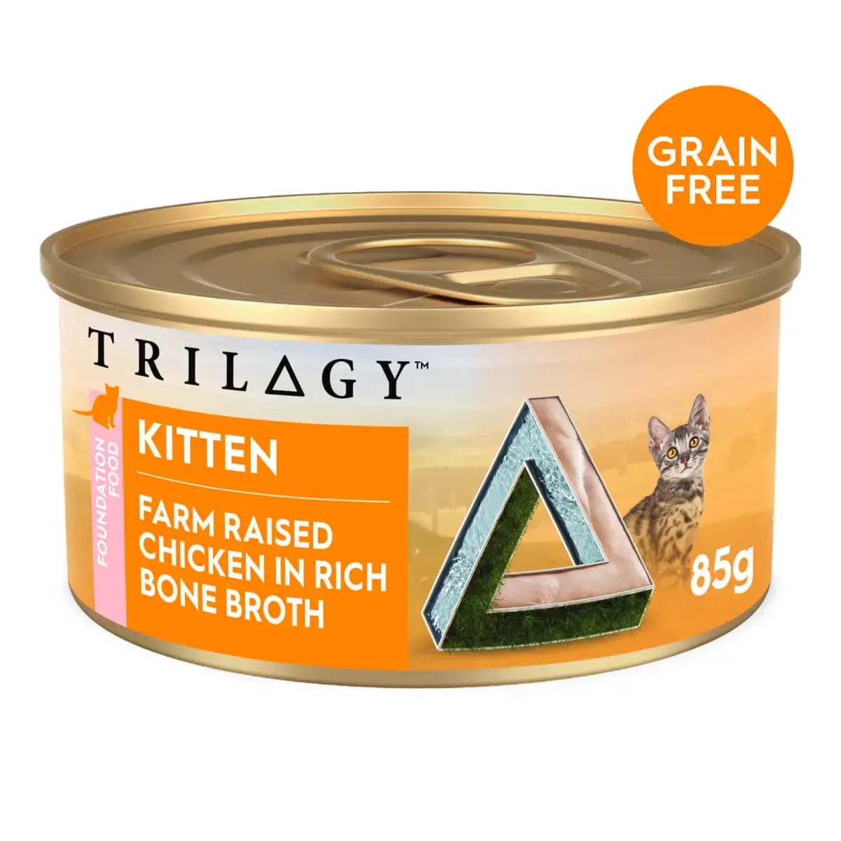 Trilogy Kitten Chicken in Bone Broth Wet Cat Food