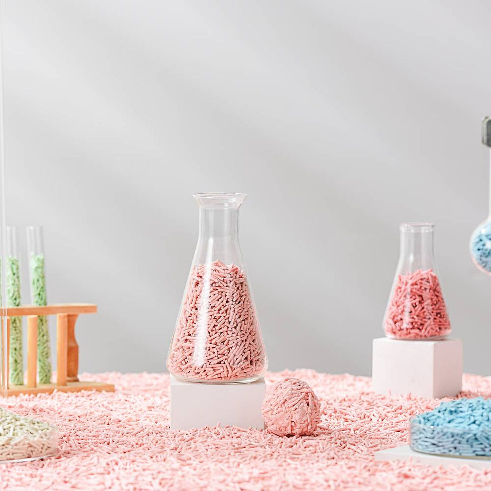 Thumbnail: Michu Natural Clumping Tofu Cat Litter (Peach)