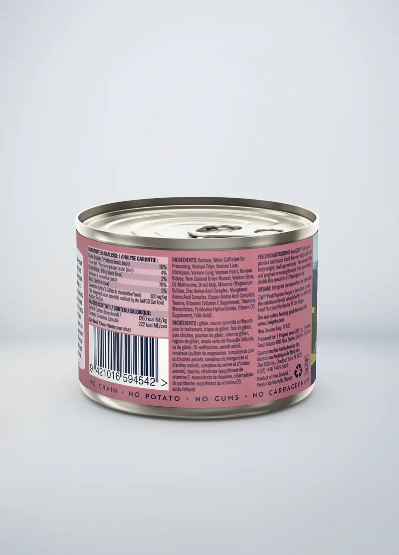 Thumbnail: Peak Venison Canned Wet Cat Food 85g/185g