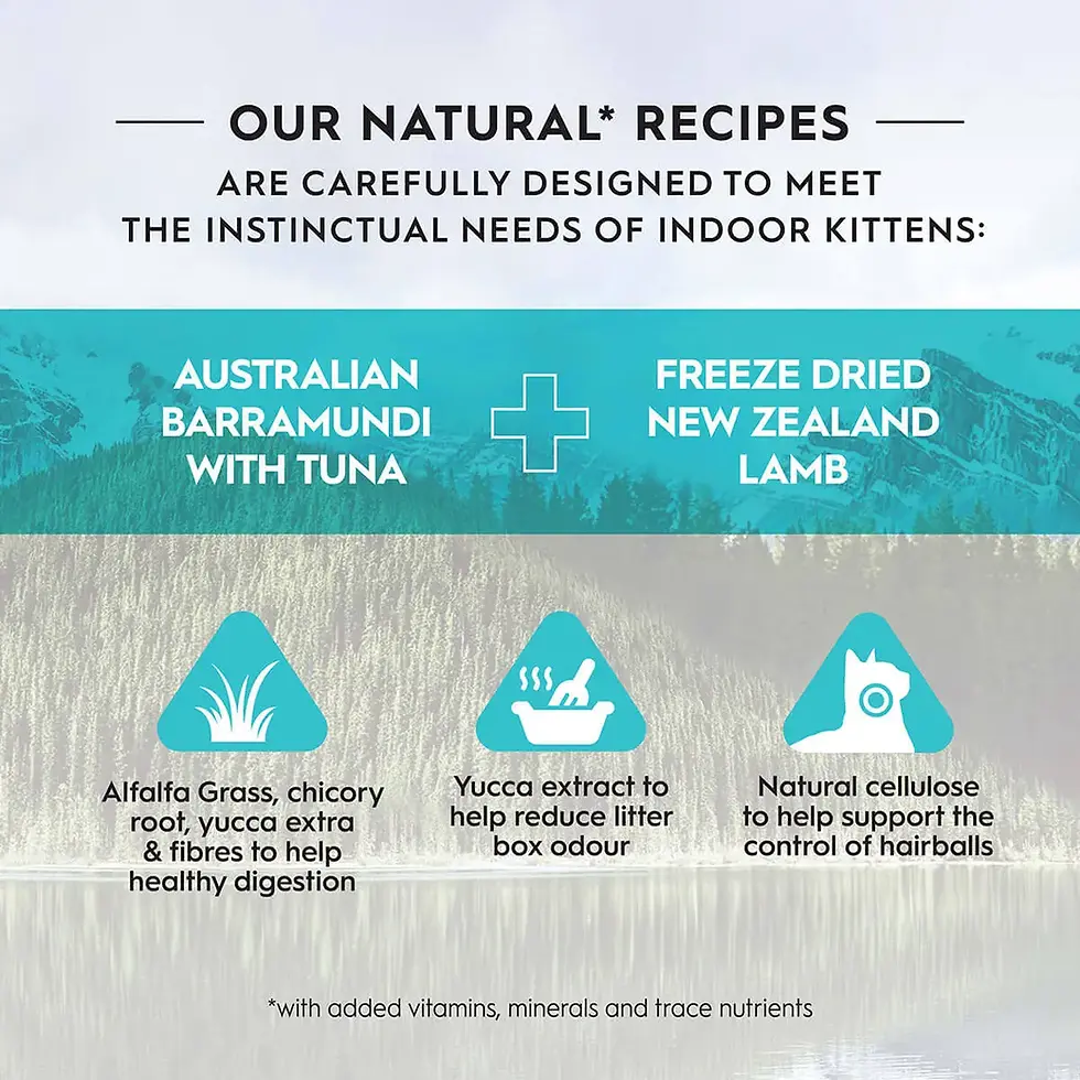 Thumbnail: Trilogy Kitten Barramundi & Tuna Dry Cat Food