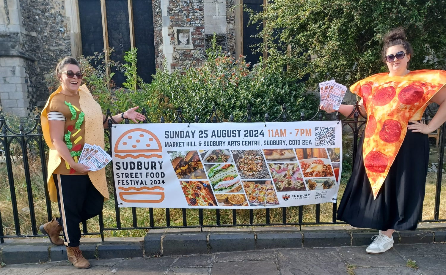 After it's launch in 2024 (above), Sudbury Street Food Festival will be back for it's 3rd year on 30th August.
