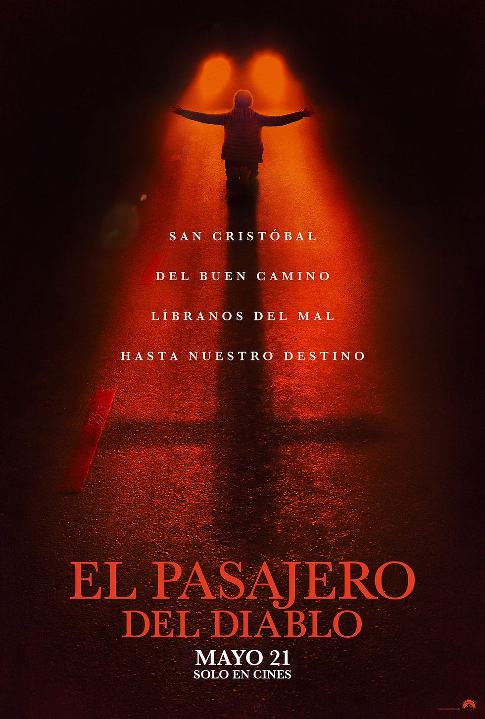 Reseña de El pasajero del diablo (2026): suspenso en carretera, un demonio acechando y una noche de la que nadie escapa