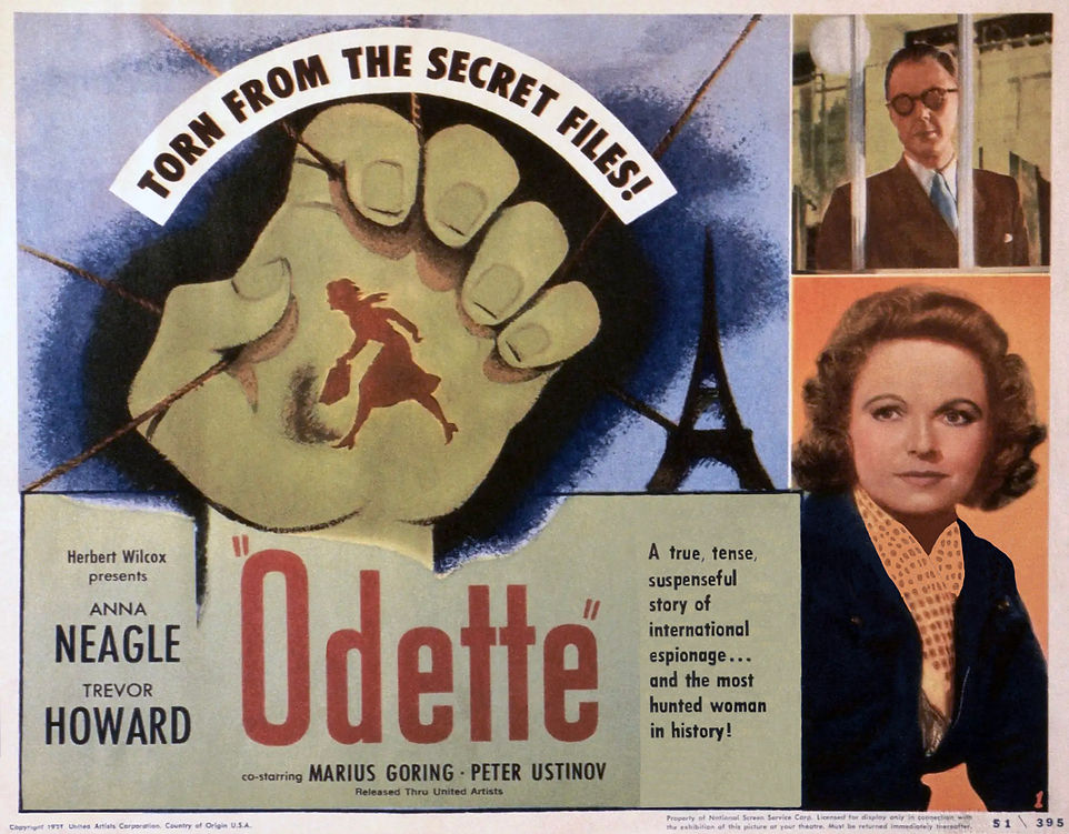 Odette 1950 US film poster