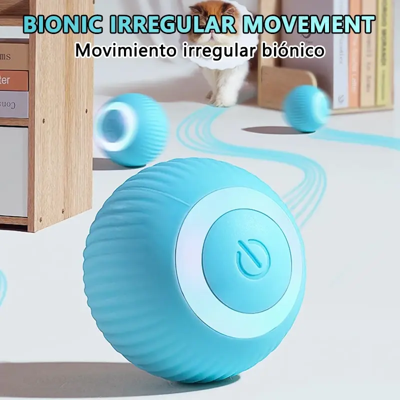 Thumbnail: Cat Interactive Ball Smart Cat Toys Electronic Interactive Cat Toy Indoor Automa