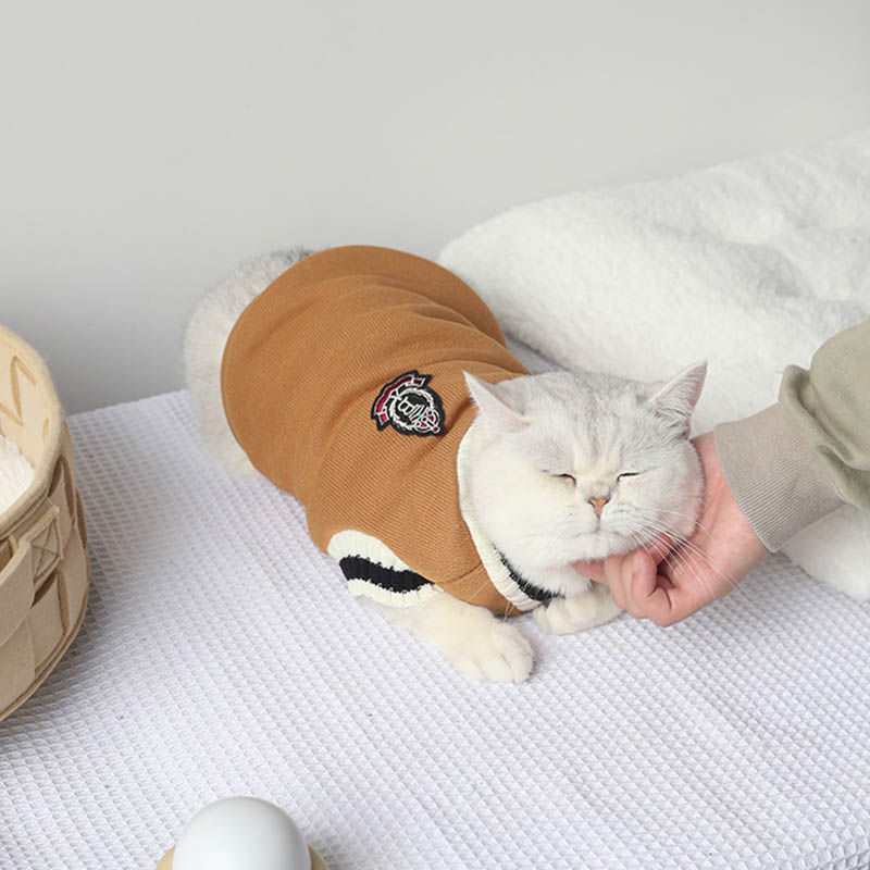Thumbnail: The CLUB-Cat Dog Sweater Pullover Winter Pet Clothes for Small.