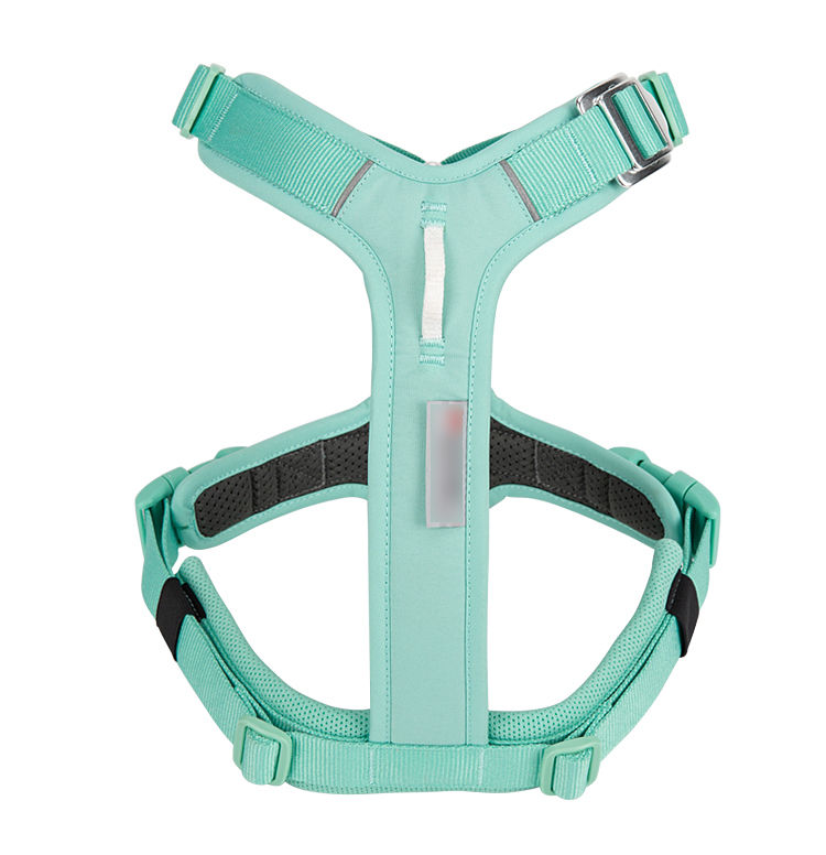 Thumbnail: SMALL COMBINATION Pet Harness No Pull Nylon Reflective Dog Harness Adjustable Co