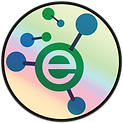 Employmetrics Holographic Logo E Circle