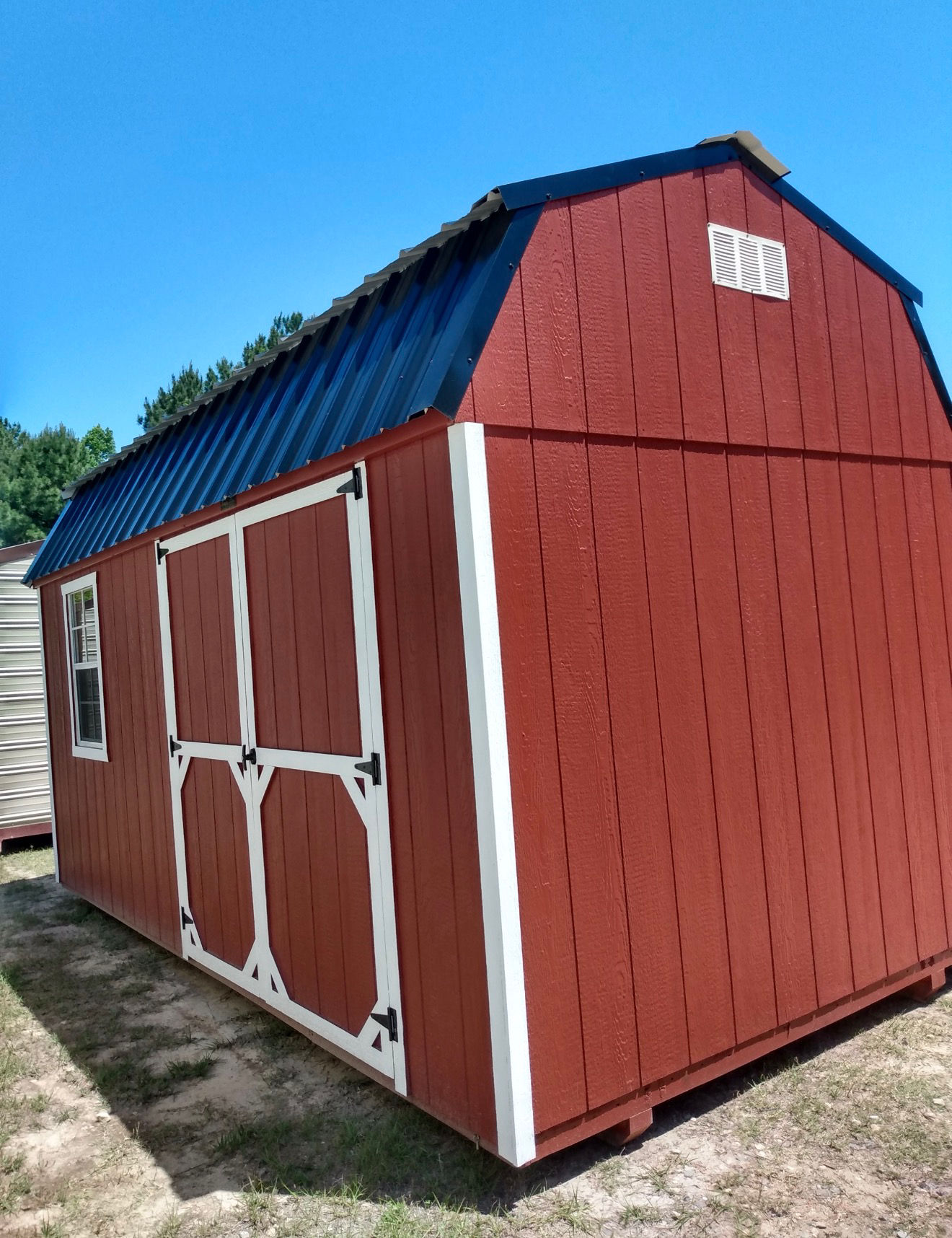 Red 8 x 16 Eagle Barn