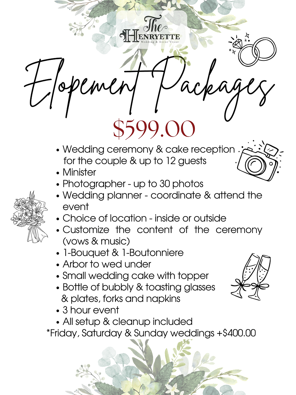 Elopement Packages