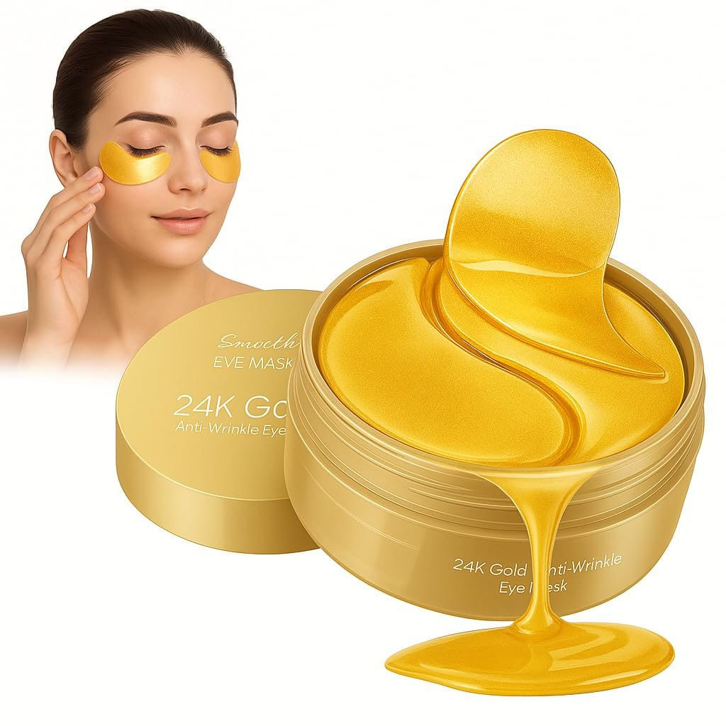 24 k gold color eye patch