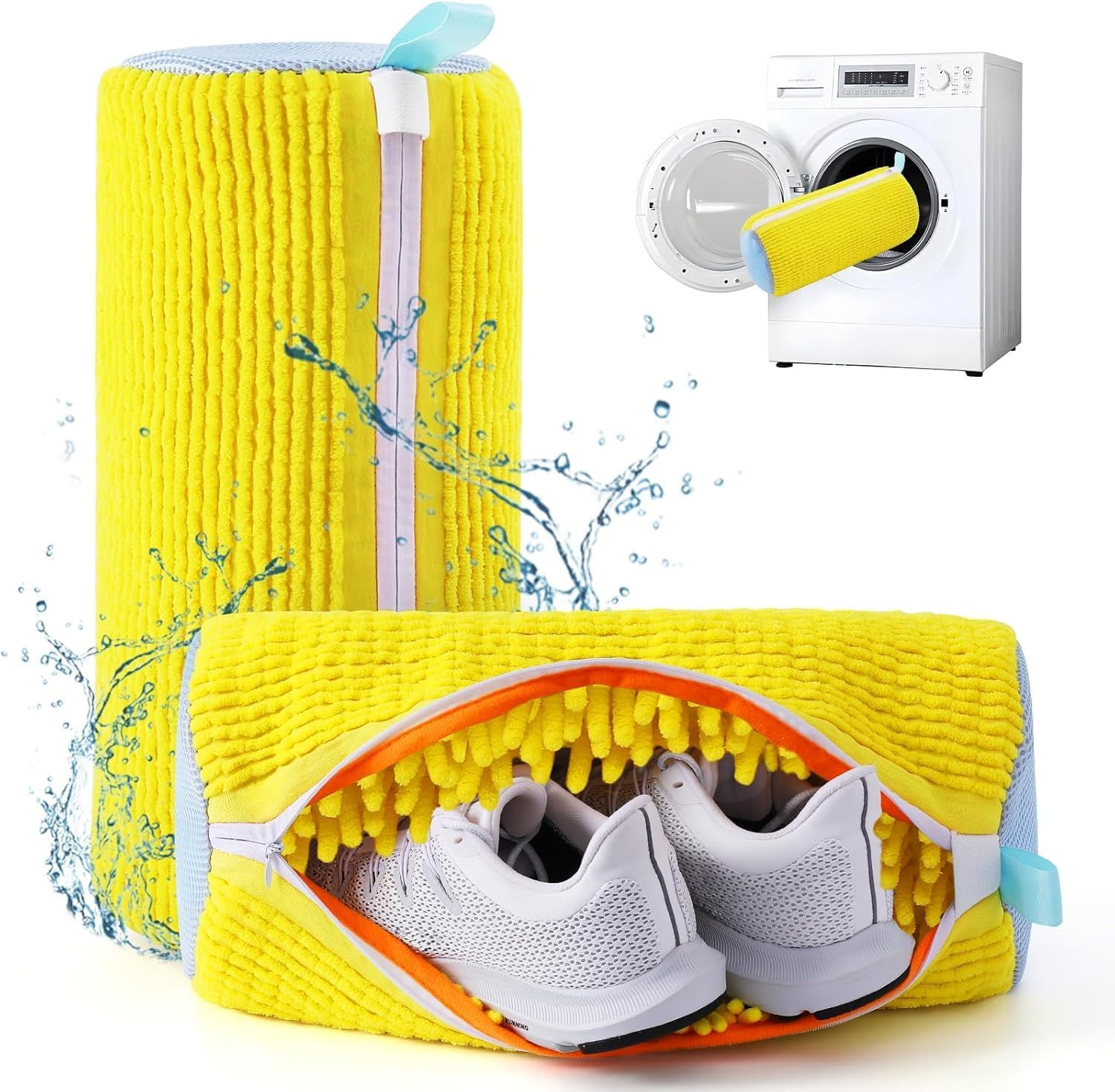 Shoes washing bag