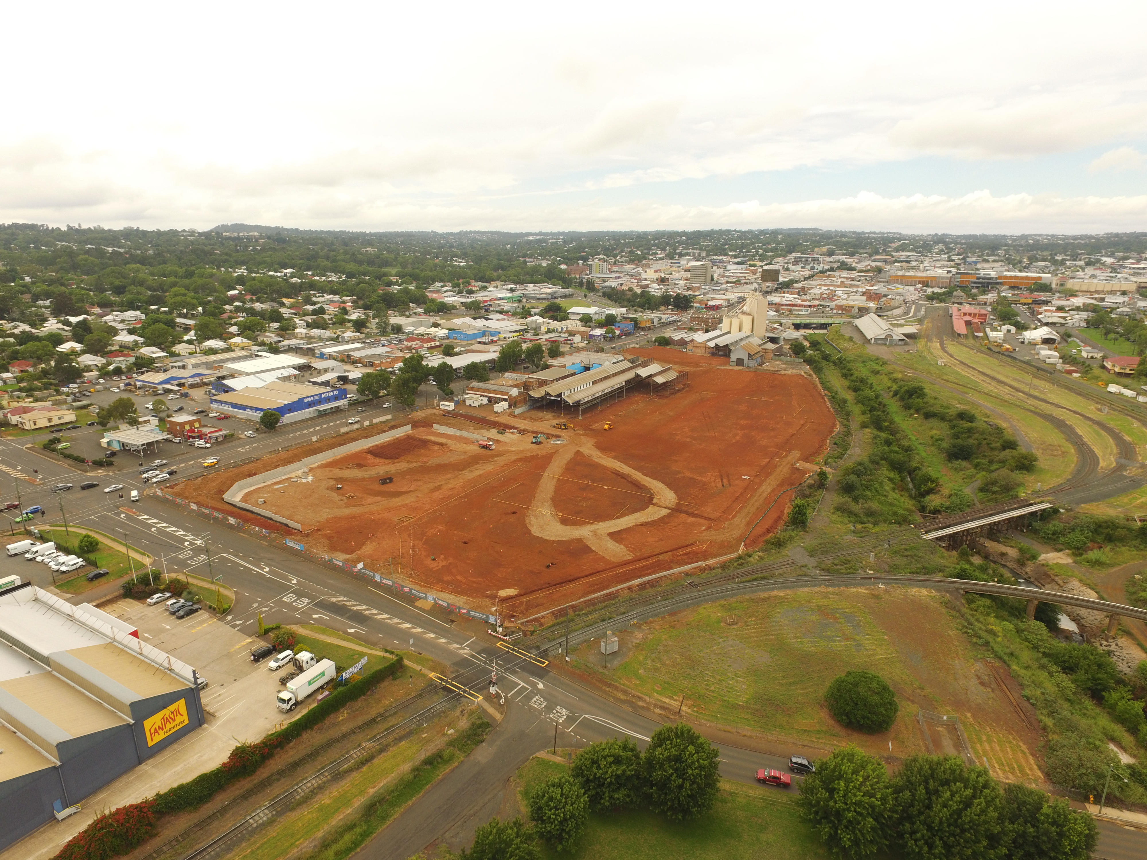Construction site progress imagery