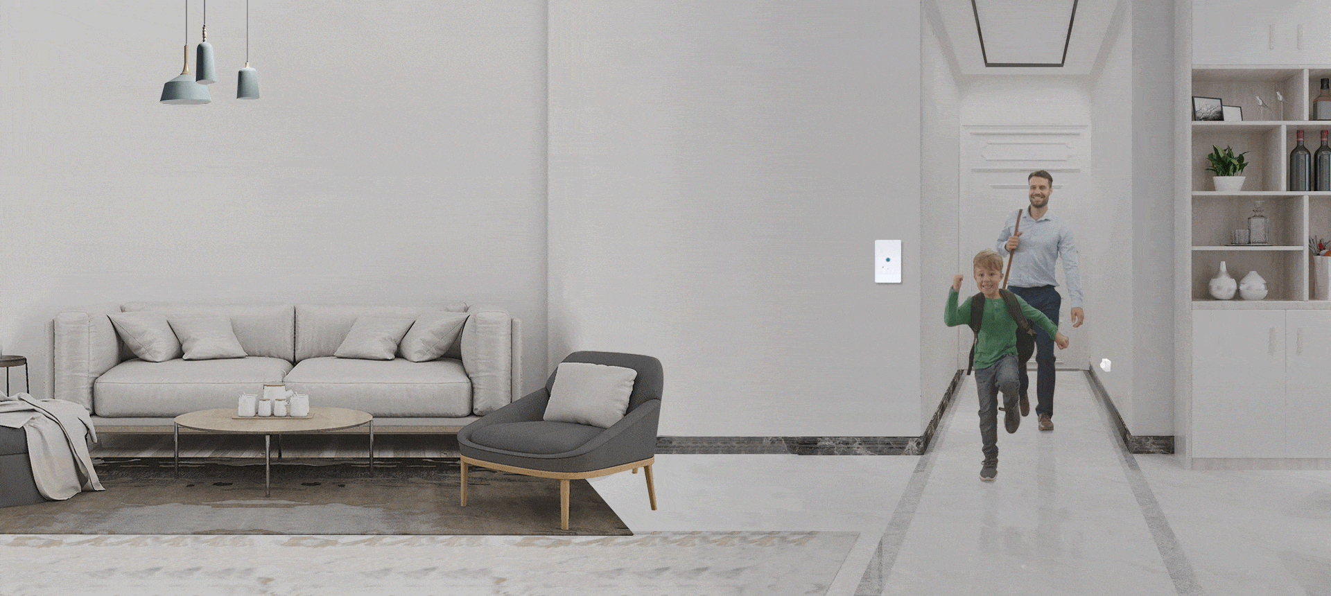 sehweil smart home motion sensor temperature sensor door sensor fire detector ramllah palestine