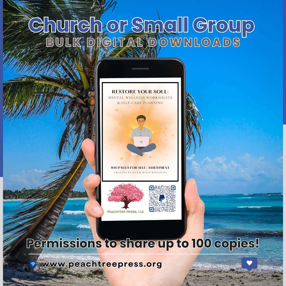 Restore Your Soul: Mental Wellness Worksheets (Small Group Bundle)