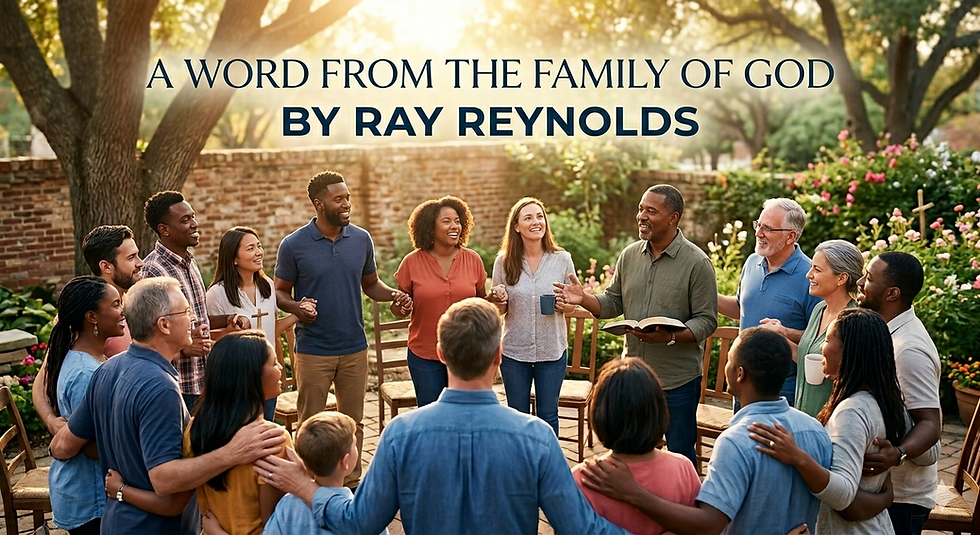 A Word From the Family of God: Finding Your Forever Home