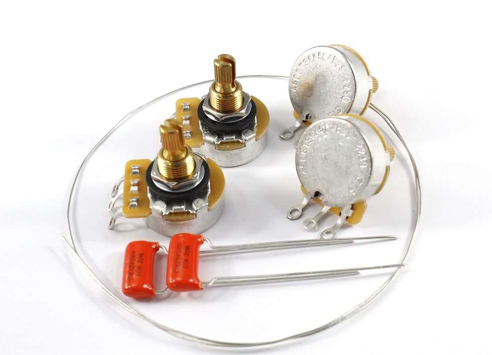Thumbnail: Premium LP/SG Upgrade Kit w/ CTS 500K Short Split Shaft 24 Spline