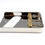 Thumbnail: Ashtray Tele Bridge w/ Brass Compensated Saddles - Nickel