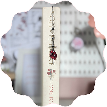 a image of metal bookmark that peppermarks sells