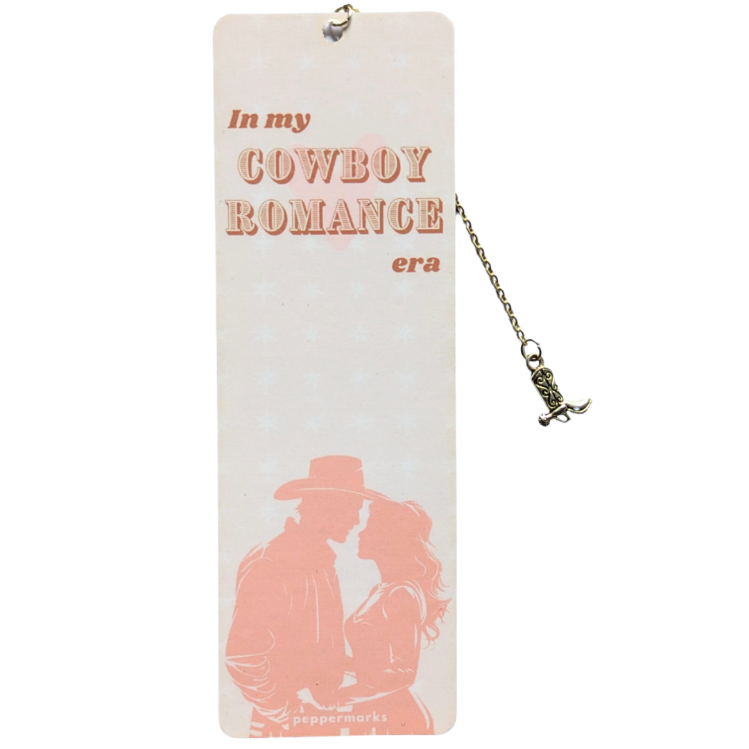 Rodeo Romance Charm Bookmark