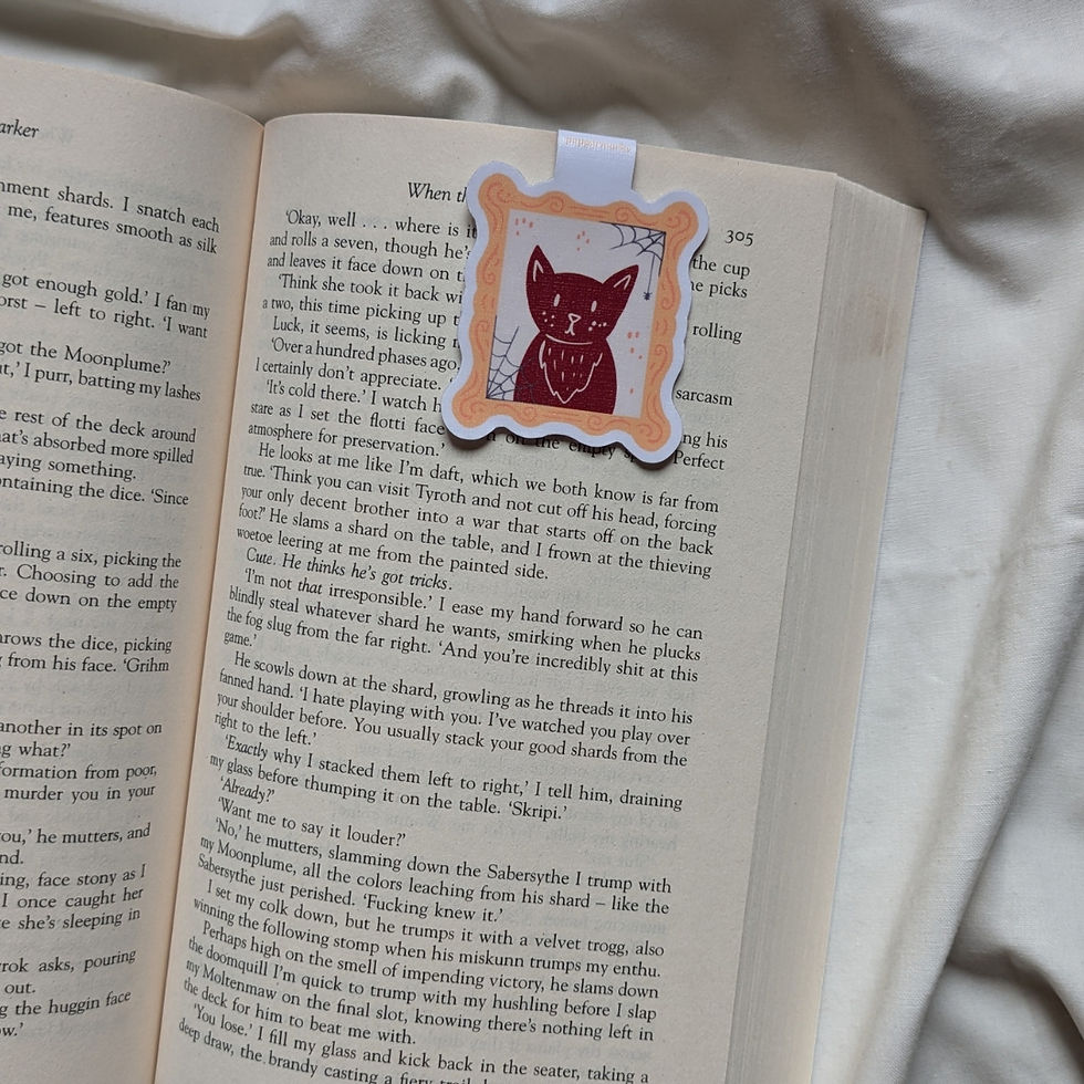 Thumbnail: Fangs & Fluff Magnetic Bookmarks