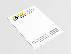 Вариант вёрстки фирменного бланка