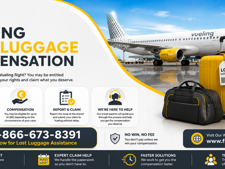 Vueling Lost Luggage Compensation: How Much Can You Claim in 2026?