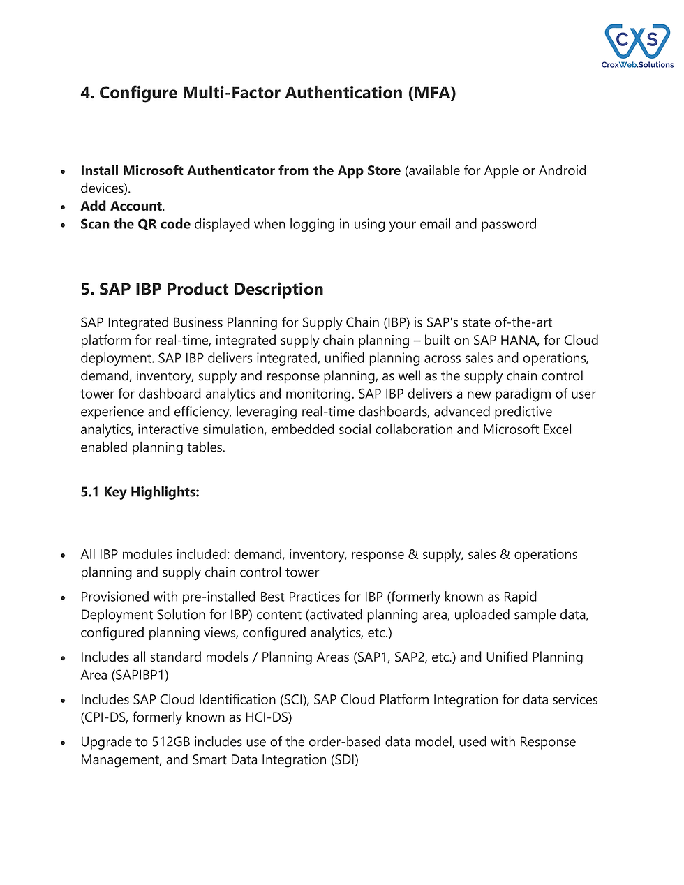 Thumbnail: SAP IBP Cloud Server Access