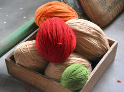 Multi coloured yarn