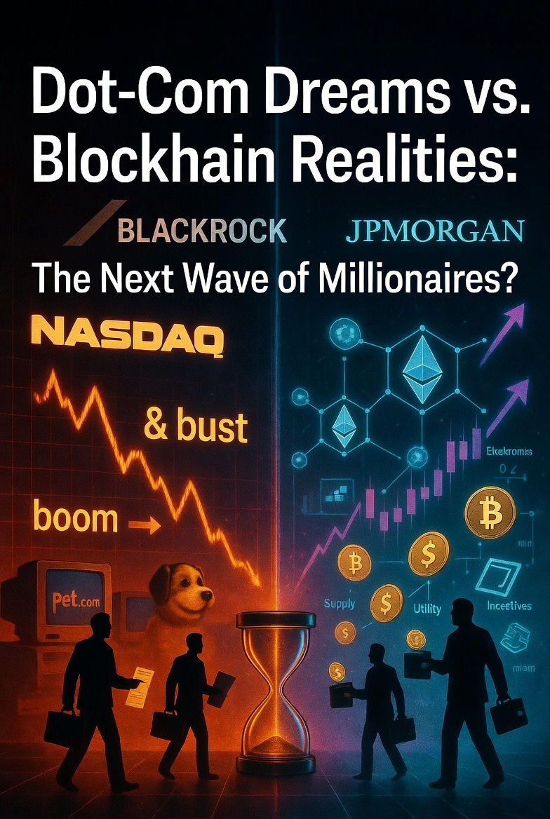 Dot Com Boom vs Crypto Craze: The Next Wave of Millionaires?