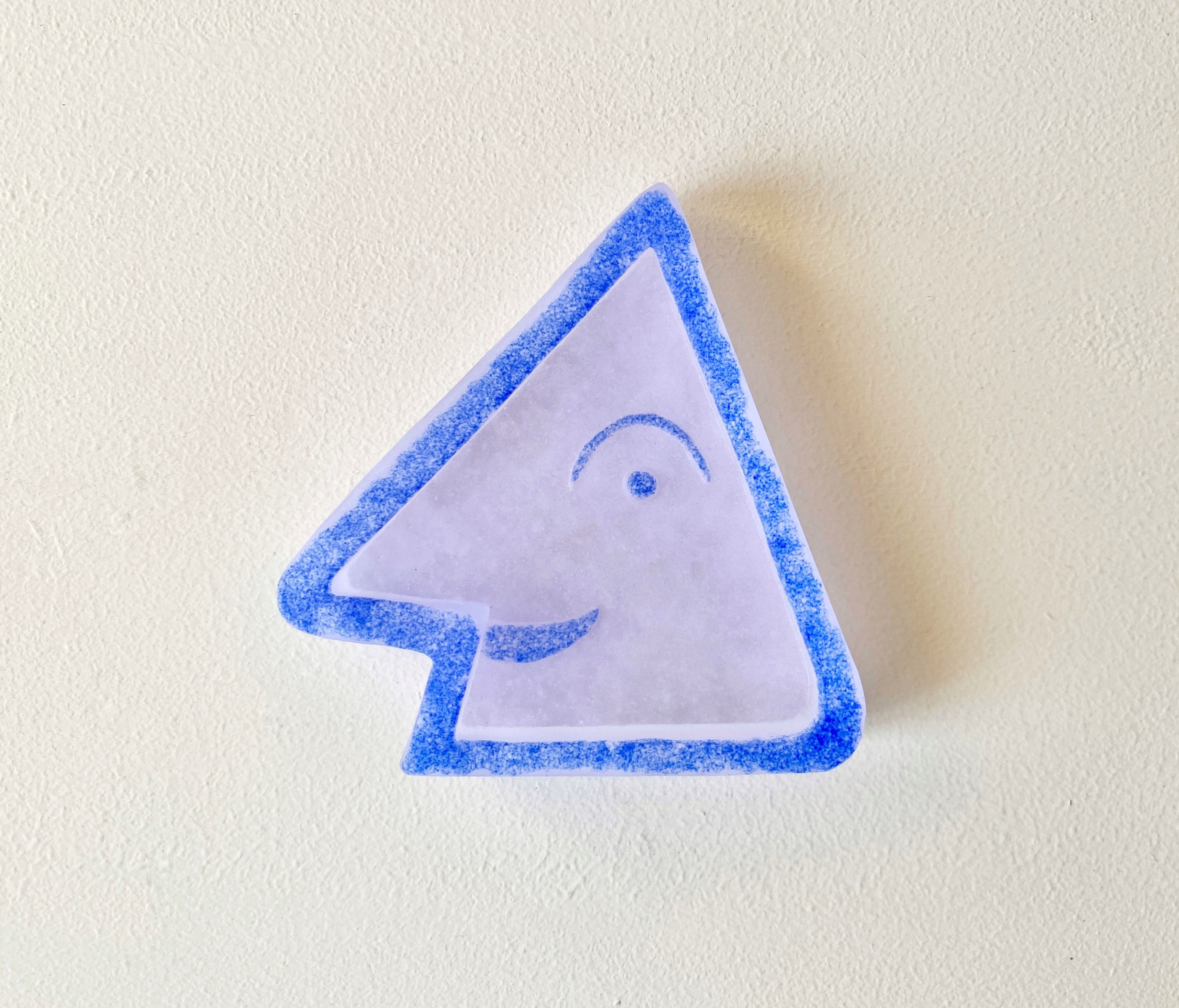 ・OHANA ojisan ガラス製 豆皿 ODG5