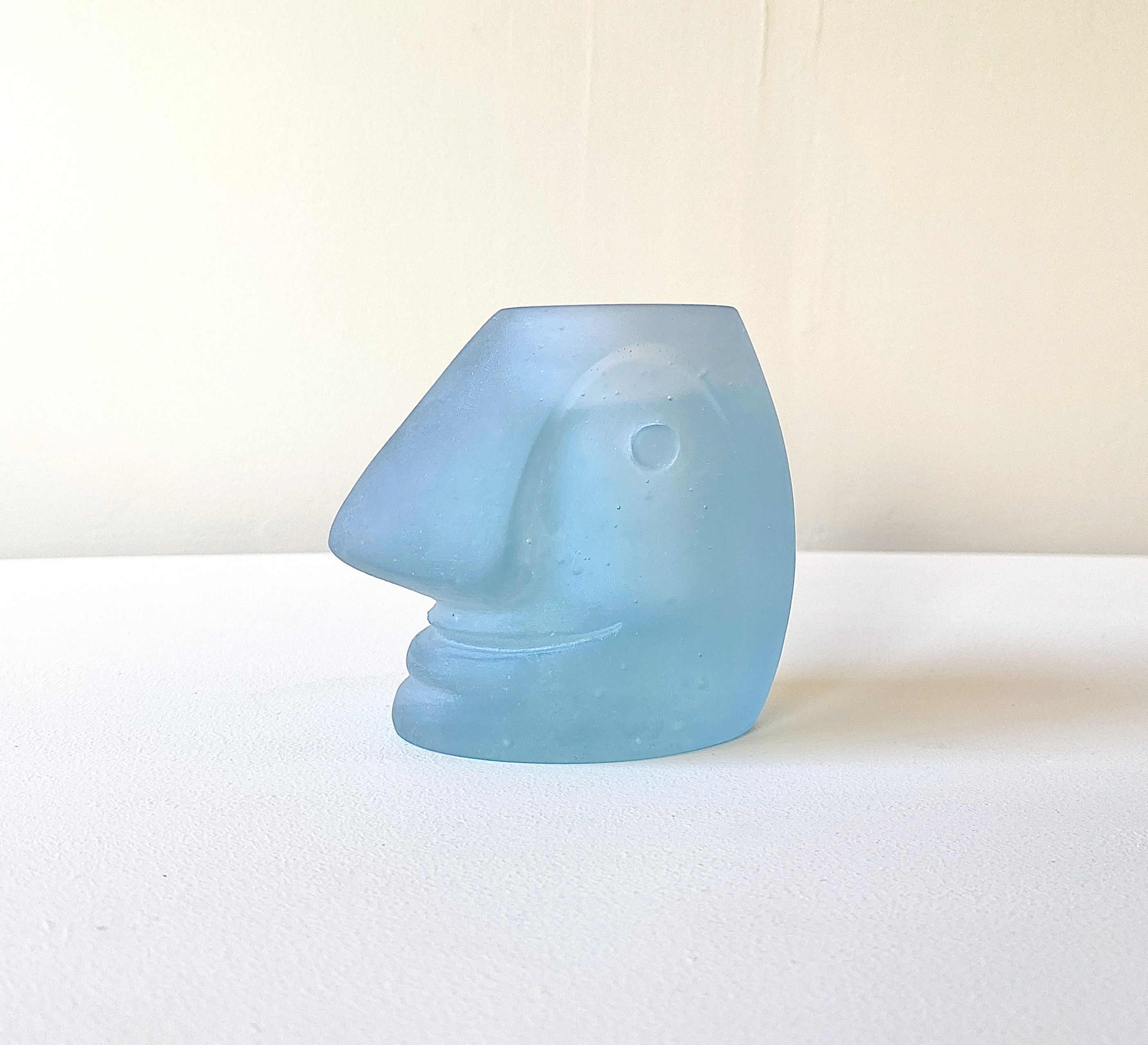 ・OHANA ojisan ガラス製　中サイズ　花瓶＆キャンドルホルダー 　OPG11