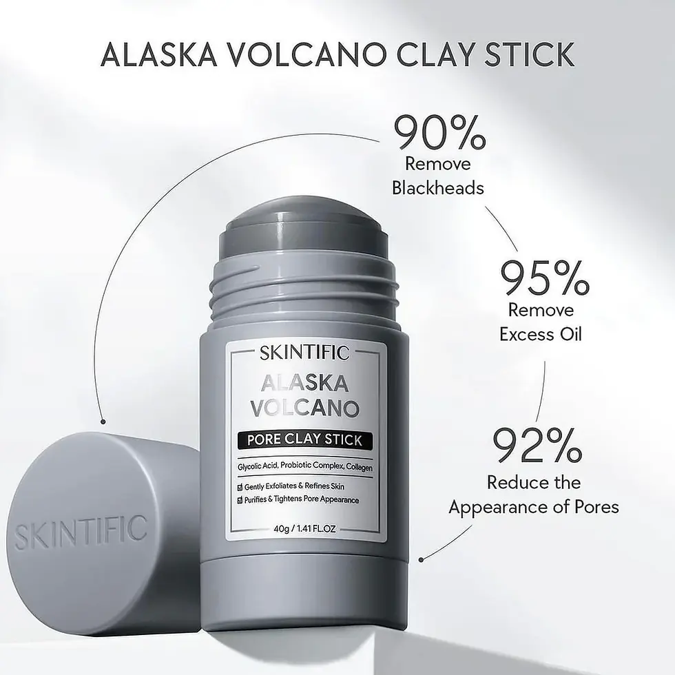 Thumbnail: SKINTIFIC Alaska Volcano Clay Mask Stick 40g