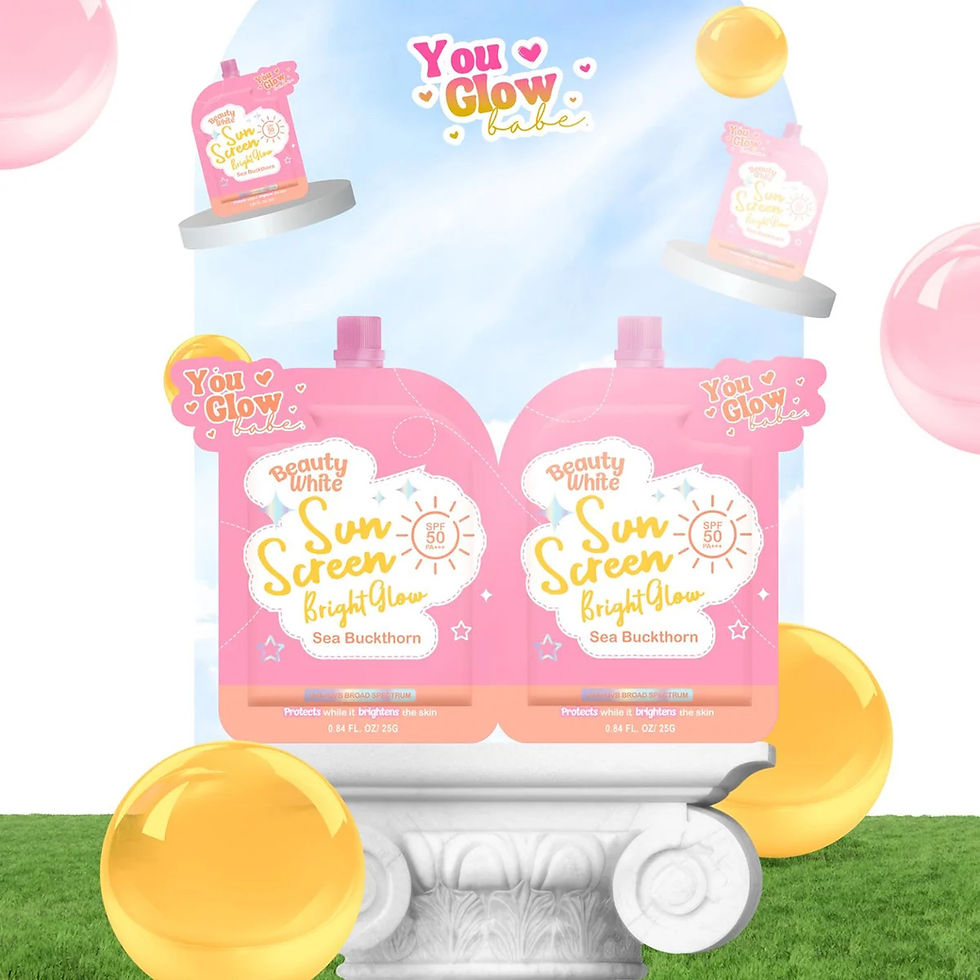 Thumbnail: You Glow Babe Beauty White Sunscreen Bright Glow SPF 50 PA+++ Twin Pack