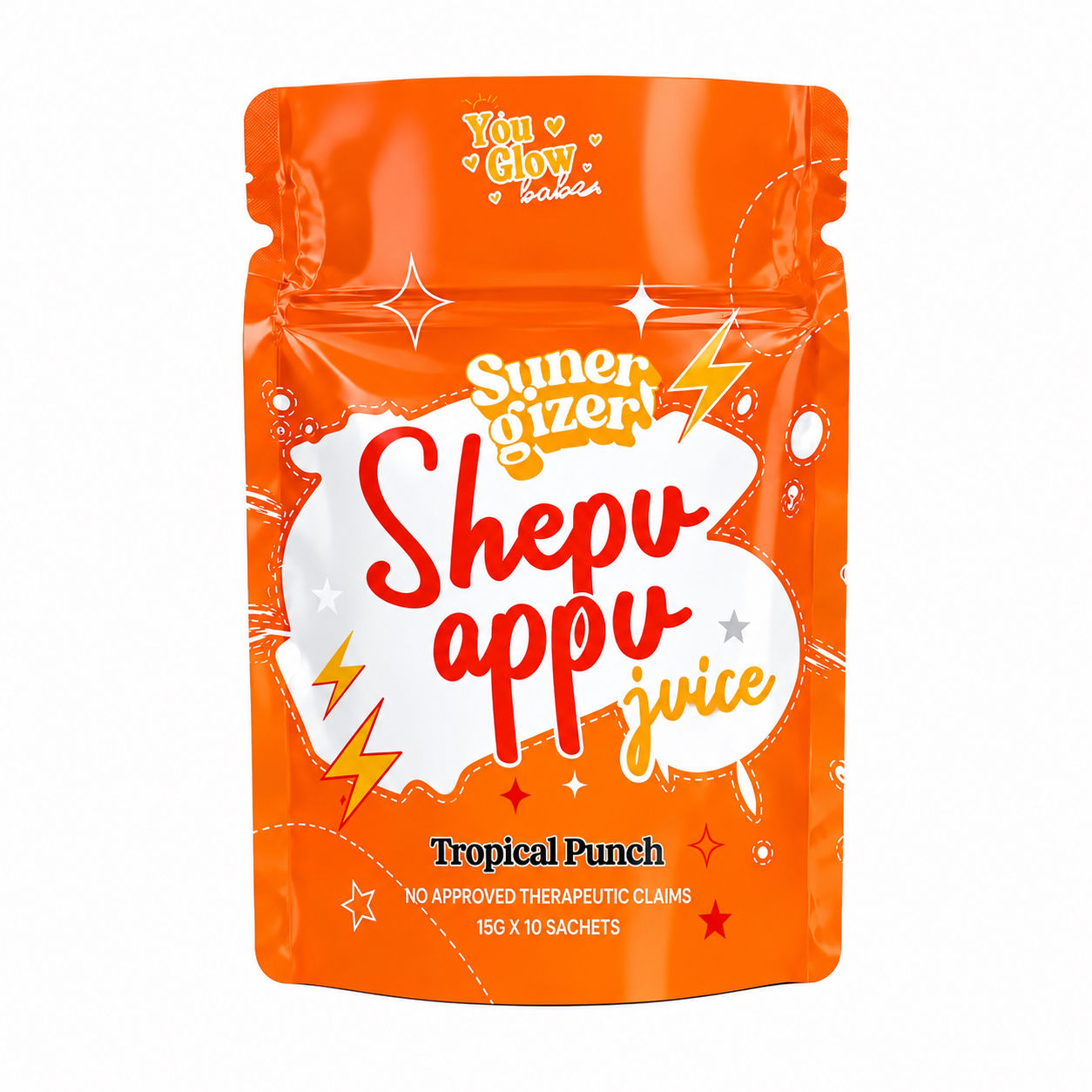 You Glow Babe Shepu Appu Juice Tropical Punch 15g x 10 Sachets