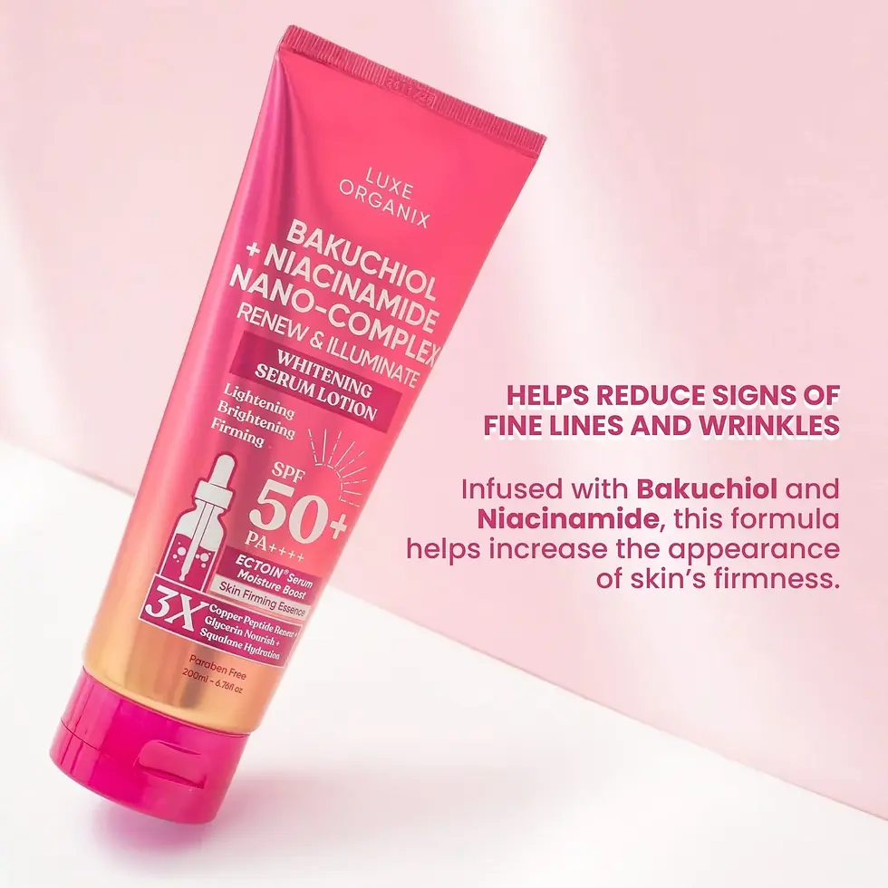 Thumbnail: Luxe Organix Bakuchiol + Niacinamide Nano-complex Renew & Illuminate Whitening S